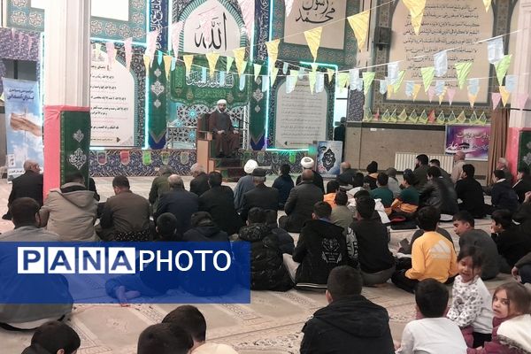 جشن میلاد امیرالمؤمنین علی (ع) در مسجد امام حسین (ع) شهرستان کامیاران