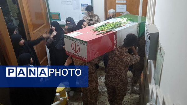 شهید گمنام مهمان محله الهیه شد