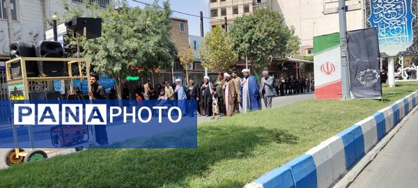 برگزاری مراسم عزاداری اربعین حسینی  در شیروان