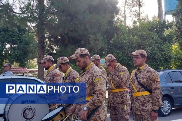 غبار روبی گلزار شهدا شیراز