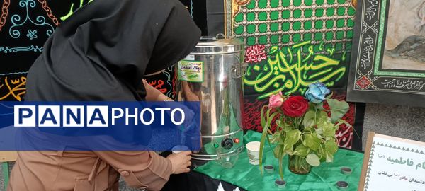 برپایی موکب دانش‌آموزان فراهانی در ایام فاطمیه