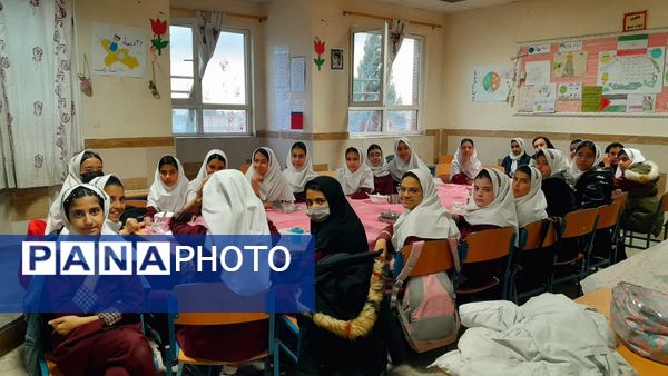 ضیافت افطاری ماه رمضان به میزبانی دبستان شطیطه۲ نیشابور