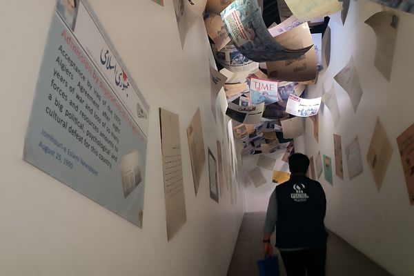 بازدید گروه بین‌الملل و محور مقاومت خبرگزاری پانا از موزه دفاع مقدس