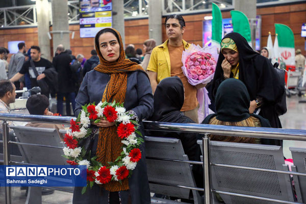 آیین استقبال از کاروان ورزشی دانش‌آموزی امید ایران از رقابت‌های ژیمنازیاد صربستان