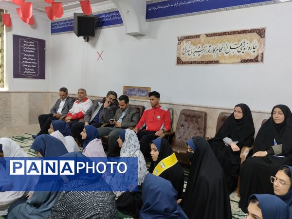 اجرای مانور سراسری زلزله در دبیرستان شاهد شیرودی