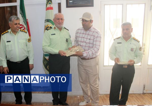 نشست خبری فرمانده انتظامی استان بوشهر با اصحاب رسانه 