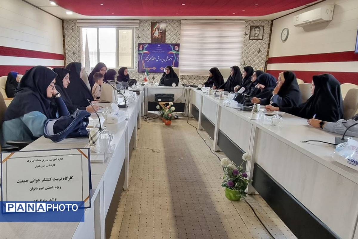 کارگاه "تربیت کنشگر جوانی جمعیت" ویژه رابطین امور بانوان مدارس منطقه کهریزک