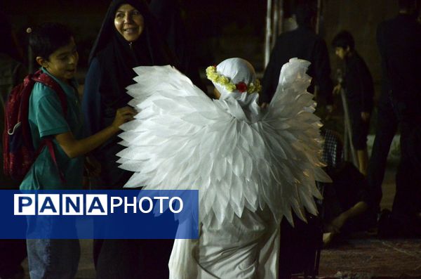 عزاداری شب هفتم محرم در دبیرستان فرزانگان