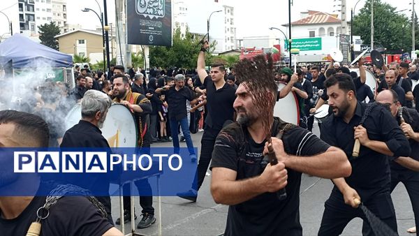 عزاداری تاسوعای حسینی در محمودآباد 
