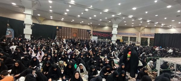 مراسم شب بیست سوم ماه رمضان در مصلی امام خمینی شهرستان بجنورد استان خراسان شمالی