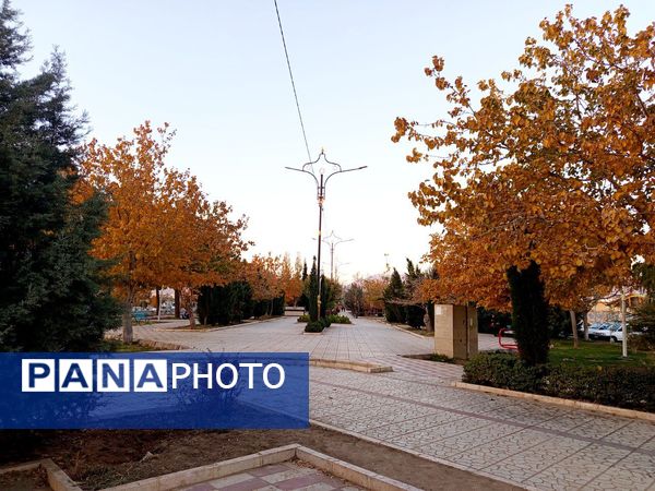 طبیعت زیبای کاشمر در پاییز