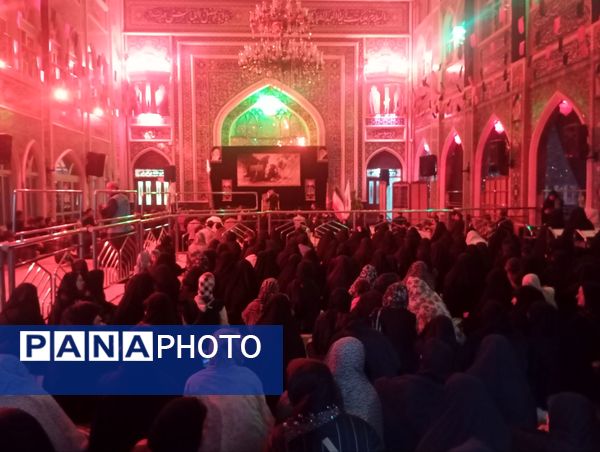 برگزاری مراسم شب سوم عزاداری اباعبدالله(ع) در تکیه ابوالفضلی نیشابور