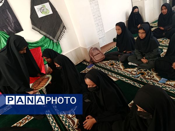 مراسم سوگواری شهادت حضرت فاطمه زهرا س در مدرسه گلشاد خلیل آباد 