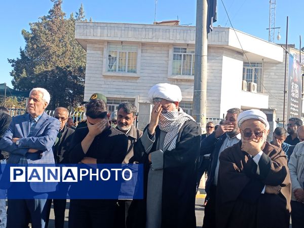 شهید گمنام در کاشمر تشیع شد