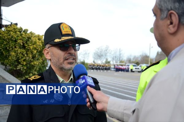 برگزاری رزمایش طرح زمستانه پلیس‌راه فرماندهی انتظامی استان گلستان