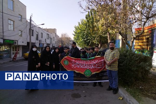 برپایی مراسم سوگواری بانوی دو عالم حضرت فاطمه (س)