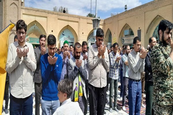 دفاع از مردم مظلوم فلسطین در راهپیمایی روز قدس نیشابور