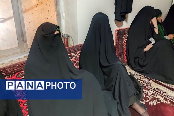 عزاداری شب هشتم ماه محرم در شهر بار 