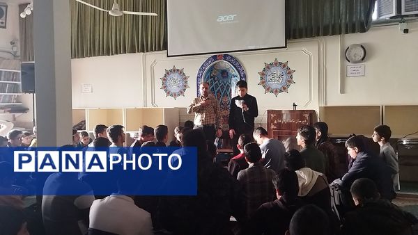 هیئت هفتگی در دبیرستان شاهد ابوذر غفاری نیشابور