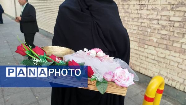 مراسم بدرقه زائران عمره مفرده ویژه دانش‌آموزان پسر استان آذربایجان شرقی