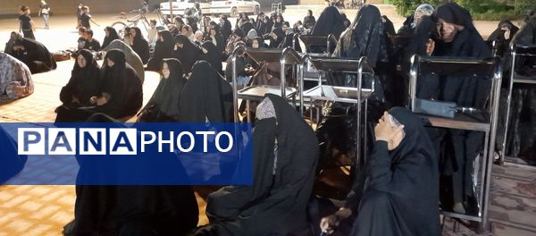 مراسم عزاداری دهه اول محرم در مسجد چهارده معصوم  نیشابور 