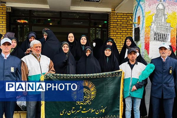 گرامیداشت دهه کرامت در هنرستان ایثار ناحیه یک شهرری