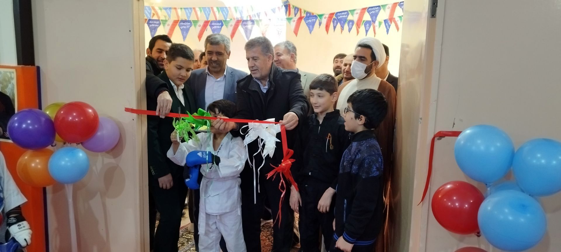  افتتاح کلاس تربیت‌بدنی در مدرسه قمر بنی هاشم ملکان