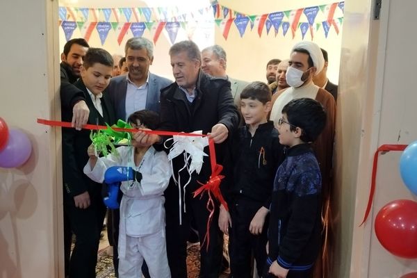  افتتاح کلاس تربیت‌بدنی در مدرسه قمر بنی هاشم ملکان