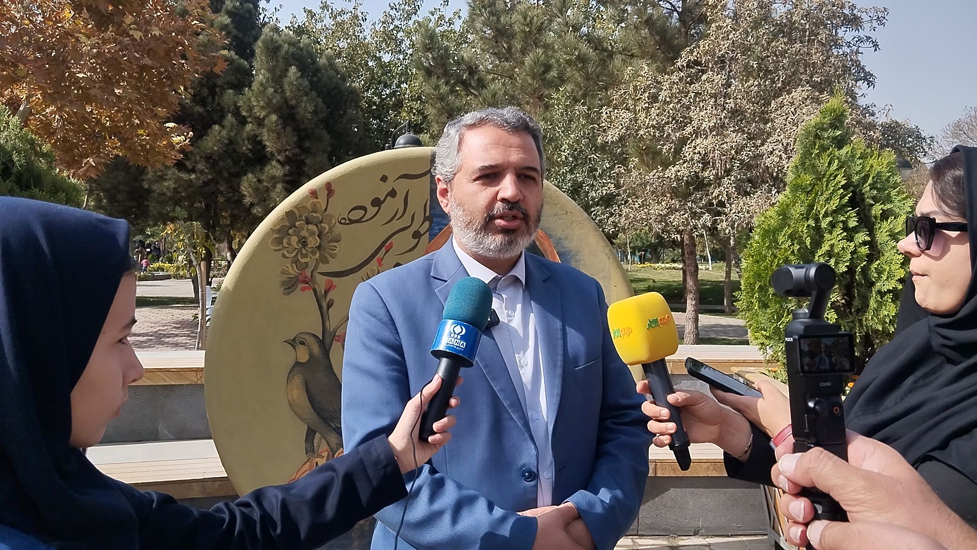 افتتاحیه پارک شهربانوی بسیج پارک بانوان در مشهد مقدس