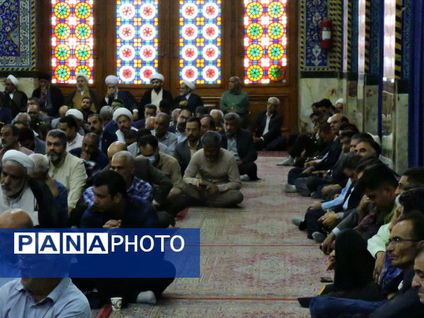 گرامیداشت شهدای هفته دولت در مسجد حظیره یزد