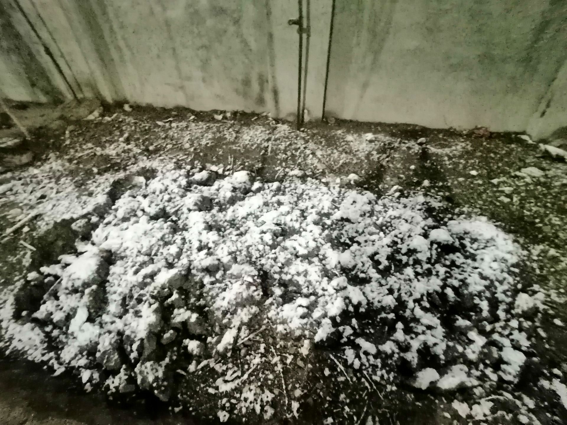 بارش برف پاییزی در شهرزیبای بار نیشابور 