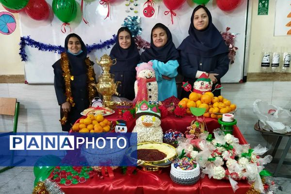 برگزاری مراسم جشن یلدا در مدرسه مهرآیین و مدرسه مریم بهارستان۲