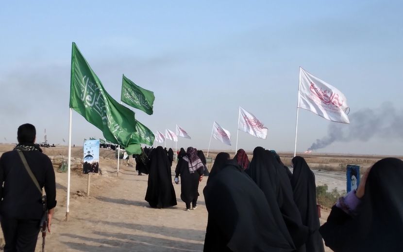 شرکت دانش‌آموزان مدرسه زنده‌یاد حاج فارس ترابیان امامزاده در اردوی راهیان نور