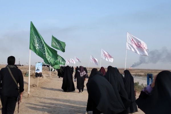 شرکت دانش‌آموزان مدرسه زنده‌یاد حاج فارس ترابیان امامزاده در اردوی راهیان نور