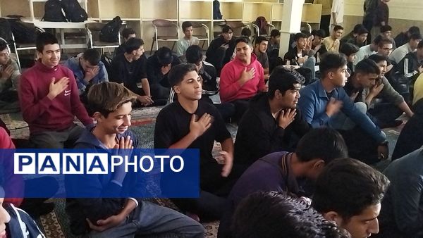 هیات هفتگی دانش‌آموزی در دبیرستان شاهد ابوذر غفاری نیشابور 