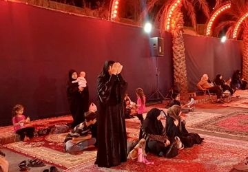 عزاداری اربعین حسینی در موکب کافه شهدا شیراز