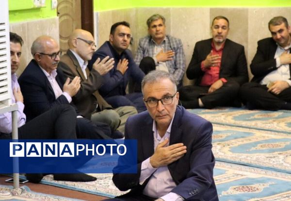 مراسم سالگرد شهادت آیت‌الله رئیسی در اداره‌کل آموزش‌وپرورش استان البرز 