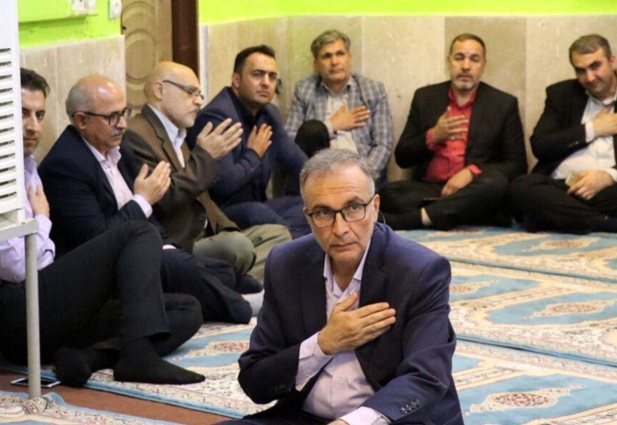 مراسم سالگرد شهادت آیت‌الله رئیسی در اداره‌کل آموزش‌وپرورش استان البرز 