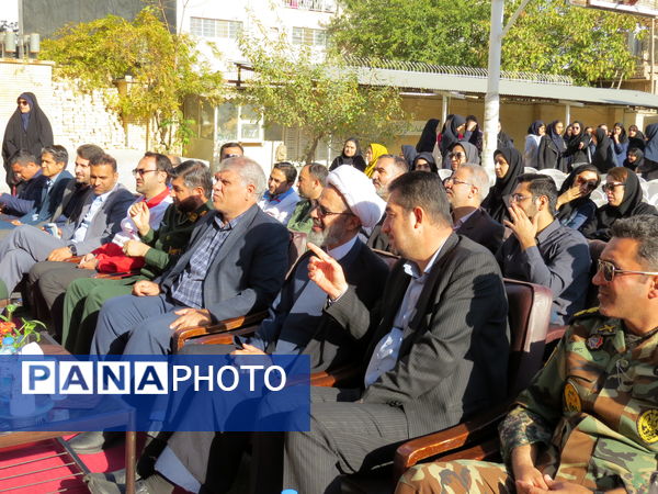 رزمایش دانش‌آموزی پدافند غیرعامل در شهرستان بجنورد 