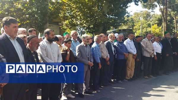 راهپیمایی بشارت نصر در نیشابور 