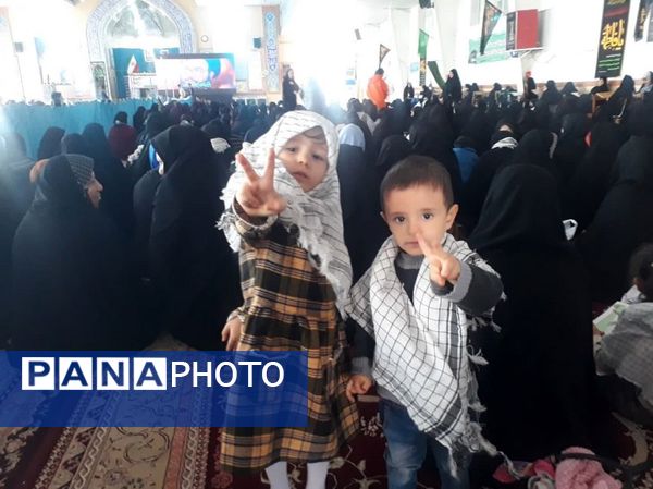 اجتماع بزرگ  بسیجیان شیروان در مصلی امام خامنه‌ای (مدظله العالی) 