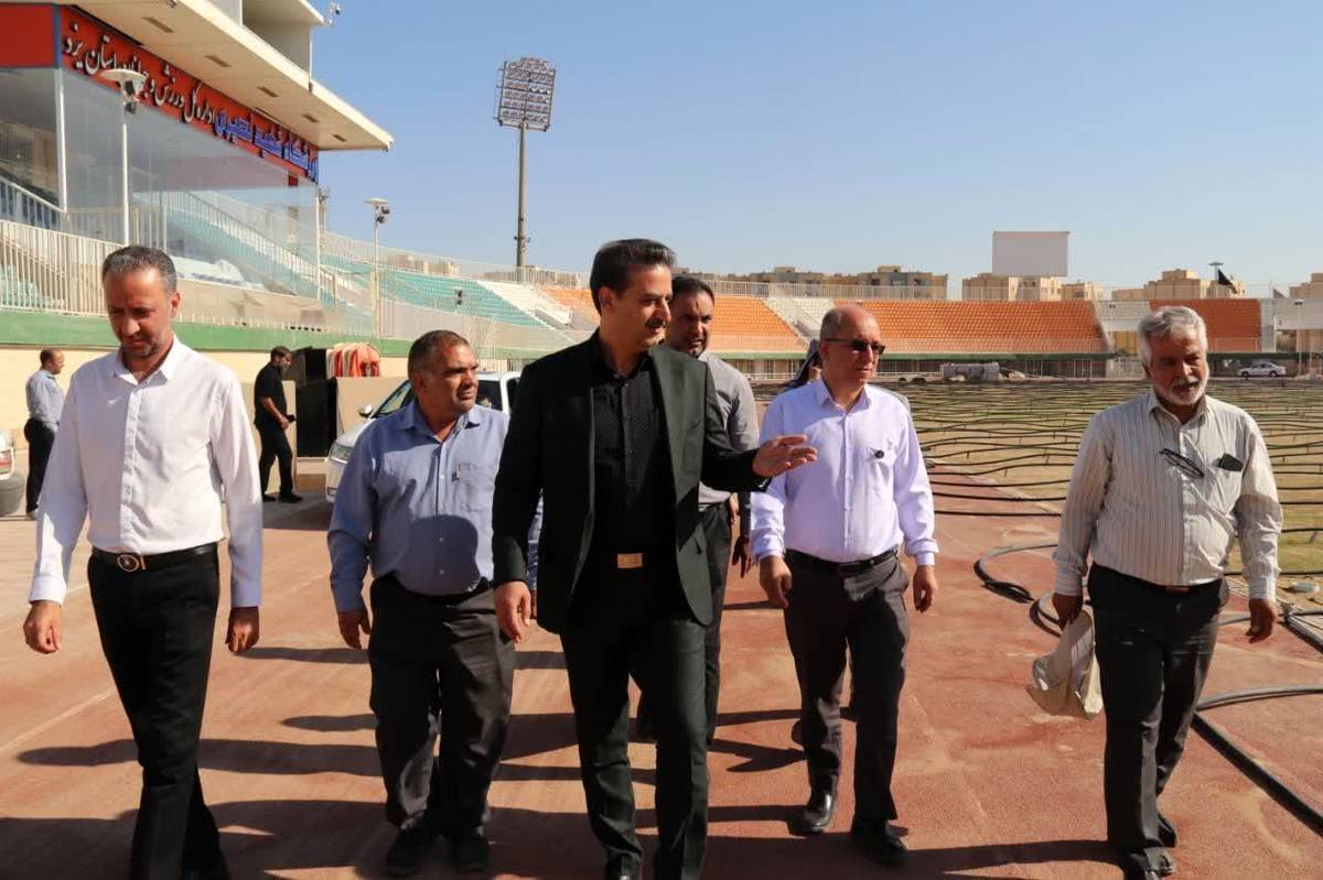 ورزشگاه شهید نصیری یزد آماده میزبانی از لیگ برتر می‌شود