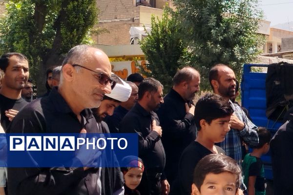 شکوه عزاداران رضوی در لردگان