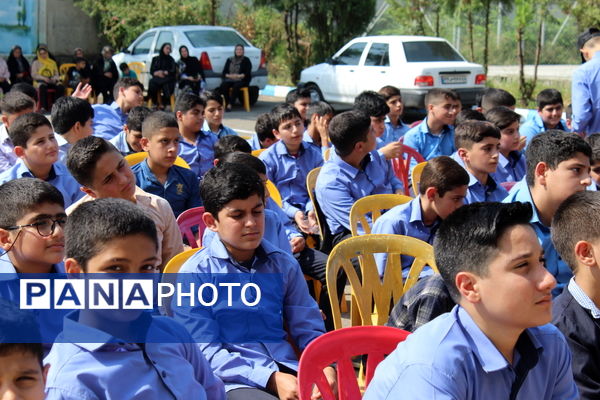 مانور بازگشایی مدارس بندپی شرقی