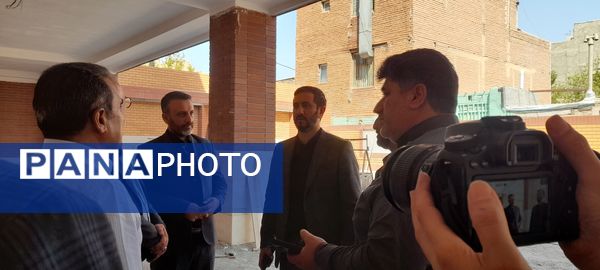 بازدید مدیرکل نوسازی توسعه و تجهیز مدارس استان تهران از پروژه‌های مدارس شهرستان اسلامشهر