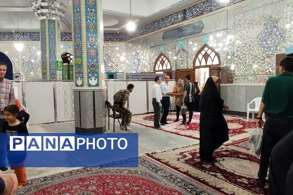 انتخابات ریاست‌جمهوری در بقعه متبرکه بی‌بی شطیطه نیشابور