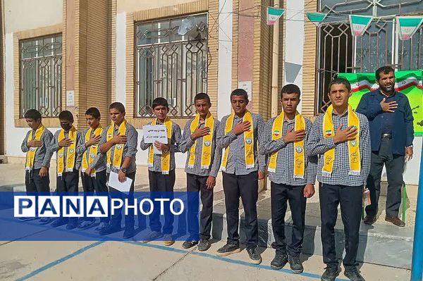 آغاز المپیاد درون‌مدرسه‌ای دانش‌آموزان دیشموک همزمان با هفته تربیت‌بدنی