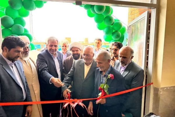  افتتاحیه مدرسه ۶ کلاسه نسیم دانایی روستای فدافن