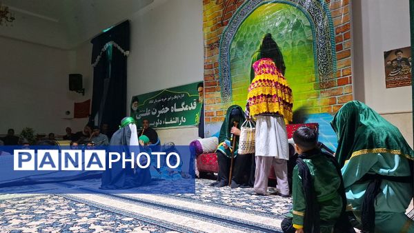 اجرای نمایشنامه(در دامن محراب)در قدمگاه امیرالمومنین گناباد  