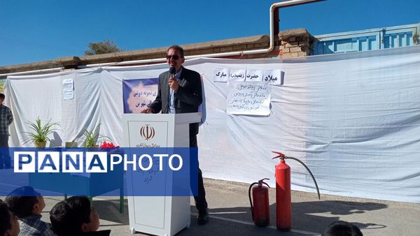 رزمایش پدافند غیر عامـل در دبیرستان نمونه دولتی شهید حاج قاسم سلیمانی شهرستان بن 